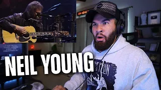 NEIL YOUNG - "NEEDLE AND THE DAMAGE DONE" (REACTION)