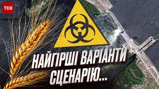 😲 Каховська ГЕС - ПІДІРВАНА: ядерна безпека, зерно, питна вода... І скільки протримається Крим?