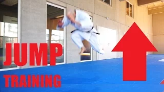 JUMP TRAINING FOR KATA - karate jump training - TEAM KI