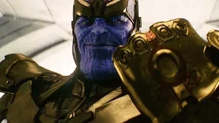 Thanos Retrieves The Infinity Gauntlet Scene - Avengers: Age of Ultron (2015) Movie Clip HD