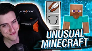 HELLYEAHPLAY СМОТРИТ UNUSUAL MINECRAFT #3