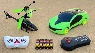 Radio Controlled RC Helicopter & 3D Light RC Car Unboxing and Testing 😍 #remotecontrol #helicopter