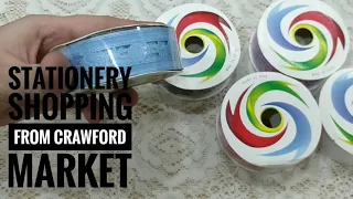 Crawford market Mumbai stationery shopping haul/MISS CREATIVE