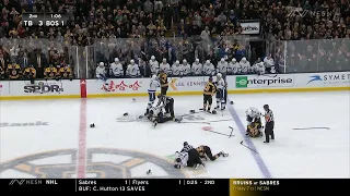 Bruins-Tampa scrums 3/7/20