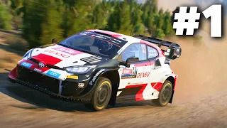 EA Sports WRC Career Mode Gameplay Walkthrough Part 1