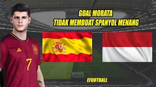 FIFA MATCHDAY TIMNAS INDONESIA VS SPANYOL | E FOOTBALL