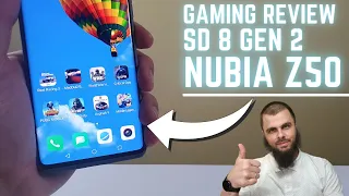 Nubia Z50 Gaming test I Snapdragon 8 Gen 2 Performance I No Overheating Temps I $500 BEST BUY 2023