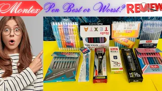 Montex Pens Review | Ball/Gel/Roller Ball/Fountain Pen| Detailed Review.