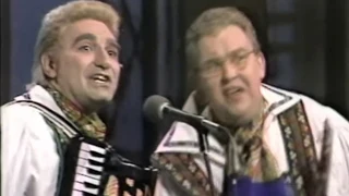 John Candy & Eugene Levy on Letterman - Schmenge Brothers Retirement 1985