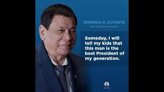 PRRD Tribute. Salamat tatay Digong