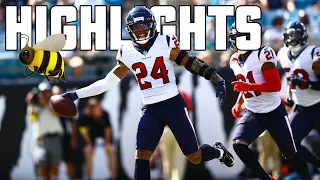 HIGHLIGHTS | Houston Texans Derek Stingley Jr.'s best plays in Week 5 win vs. Jacksonville Jaguars