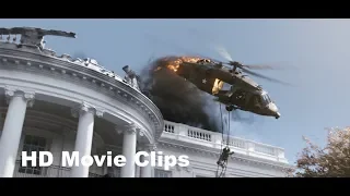 White House Down : Best Scene, Helicopter Shot down