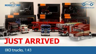 IXO - 1:43 Just arrived Trucks - New trucks and heavy utility vehicles available now