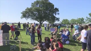 Over 70 people gather to protest capital punishment at Barwick's execution