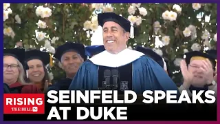 Jerry Seinfeld Says Woke Left KILLING Comedy; Duke U Commencement Speech PROTESTED