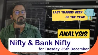 Nifty & Bank Nifty Analysis For Tuesday