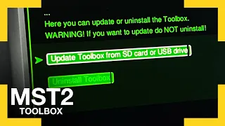 MIB STD2 Toolbox: update from USB or SD card