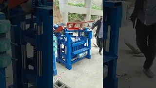 New Model 4-35B semi-automatic brick making machine at low price made in China