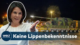 KLARE KANTE: Annalena Baerbock macht dem Baltikum weitgehende Versprechungen | WELT Dokument