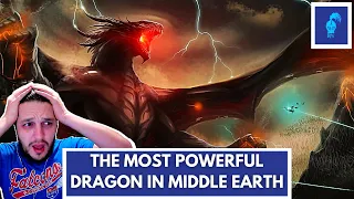 REACTING To The Lord Of The Rings - The Most Powerful Dragon In Middle Earth Ancalagon The Black!