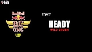 HEADY (Wild Crush) - Recap / Red Bull BC One Seoul Cypher 2014 / Allthatbreak.com