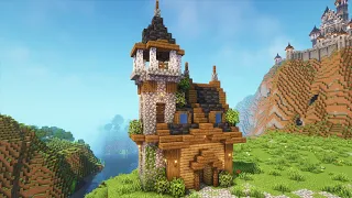 Minecraft | Starter Medieval House | Minecraft Tutorial