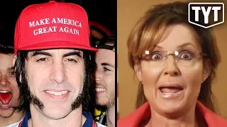 Sacha Baron Cohen PRANKS Sarah Palin
