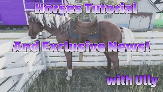 Ranch Simulator Tutorial #10: Horses