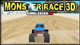 Monster race 3d Game