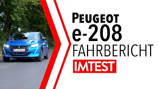 Der Peugeot e-208 im Test // IMTEST