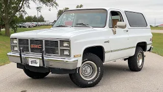 1983 GMC Jimmy K5 Blazer 350ci Auto - 4x4, Rust Free From California Stock #1376