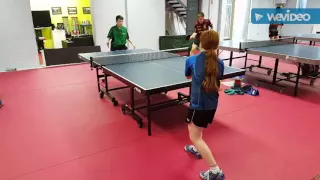 Sophie Vs Julian Ormeau Table Tennis Belfast