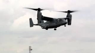 Bell Boeing V-22 Osprey Demonstration at Farnborough International Airshow 2012