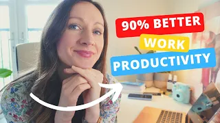 13 BEST Tips To Improve Your Work Productivity Learnt Over 13 Years (how to be productive at work)