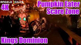 Pumpkin Eater Scare Zone In 4K Haunt 2019 At Kings Dominion