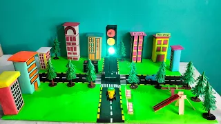 Traffic Light Working Model/l/traffic light model for school project/traffic light signal  model