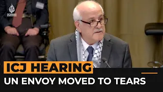 Palestine’s UN envoy moved to tears during ICJ hearing | Al Jazeera Newsfeed