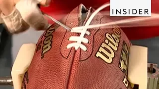 How NFL Footballs Are Made