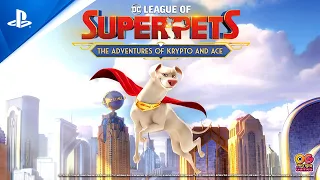 DC League of Super-Pets: The Adventures of Krypto and Ace - Announce Trailer | PS4