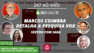 Giro das 11 - Marcos Coimbra detalha a pesquisa Vox Pupuli + Sextou com Sara