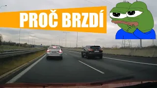 Asi trénuje vybržďování - Dashcam kompilace #59