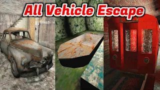 All vehicle escape in granny chapters  in day 1