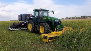 SLY agrisem BOSS no-till sowing winter wheat into cover crop