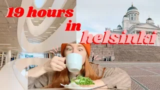 I Had a 19 Hour Layover in Helsinki, Finland VLOG