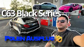 C63 Black Series | Ausflug nach Polen Ultrace + Donuts