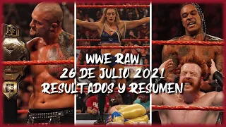 WWE RAW - 26 De Julio 2021 - Resultados Y Resumen