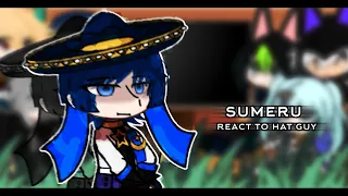 | Sumeru react to scaramouche/hat guy | genshin impact | 🇷🇺/🇬🇧/🇧🇷 |