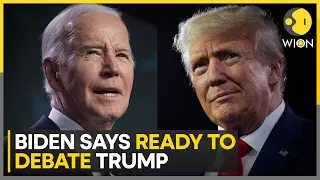 US elections 2024: Joe Biden ready to debate Donald Trump | WION