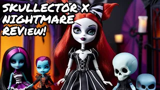 Monster High Skullector x The Nightmare Before Christmas Doll Set: Unboxing & Review