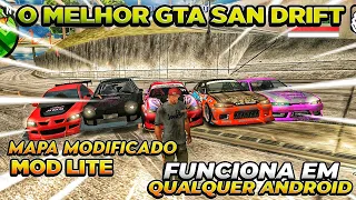 SAIU!! COMO INSTALAR O MELHOR MOD GTA SAN ANDREAS DE DRIFT DA ATUALIDADE SEM BUGS E TRAVAMENTOS